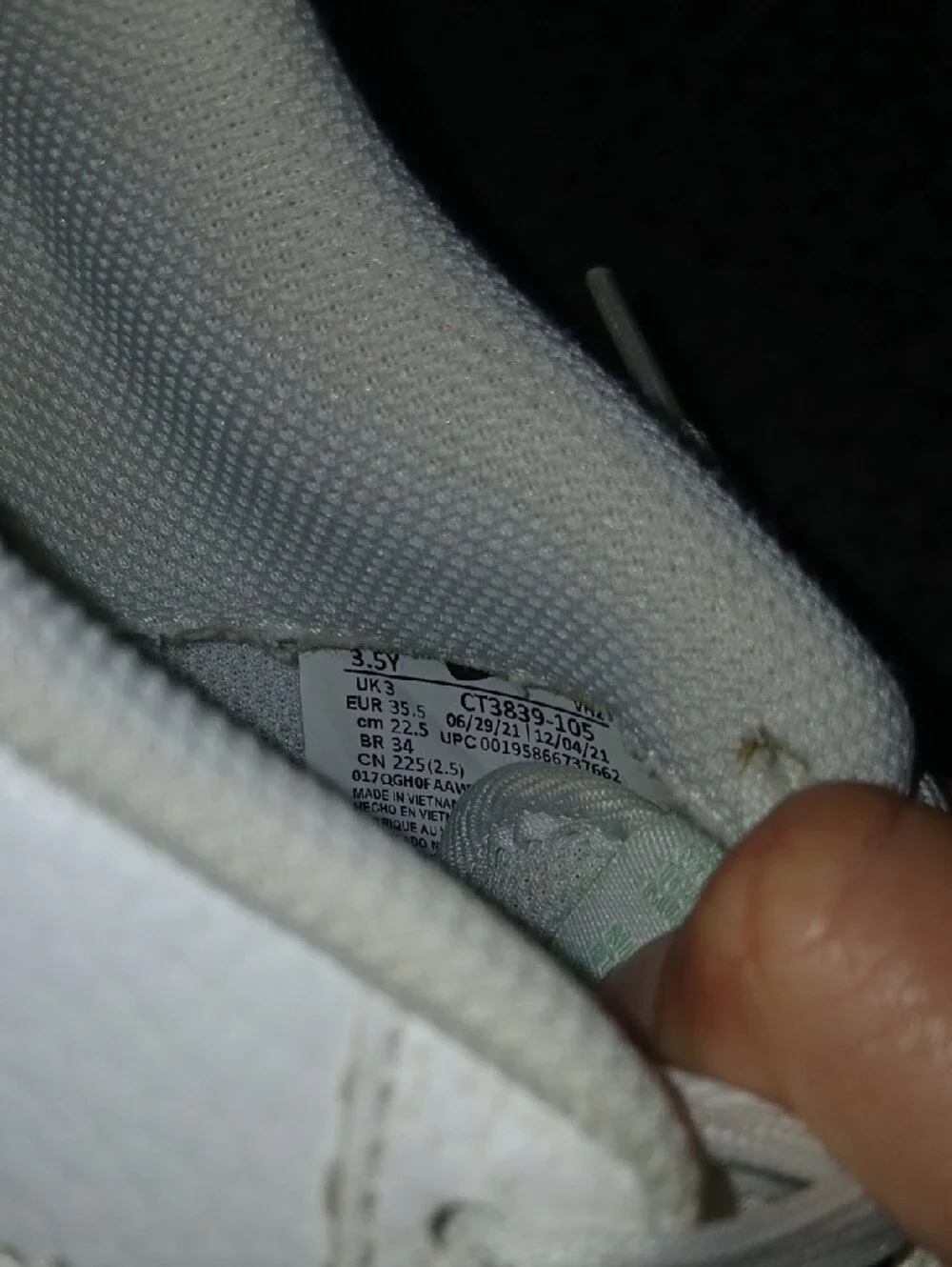 Nike Airforce 1 with Mint Green Swoosh